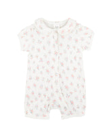 ANYA DITSY PRINT ORGANIC  ZIPSUIT