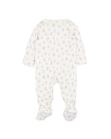 ANYA DITSY PRINT ORGANIC  ZIPSUIT