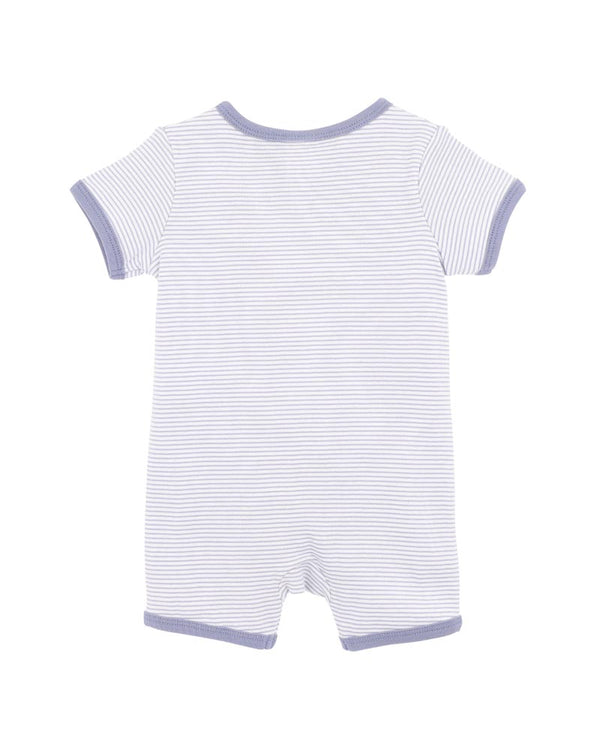 AXEL ORGANIC STRIPE  ZIPSUIT