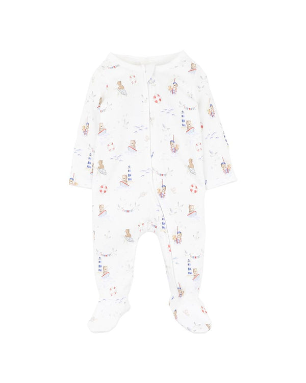 AXEL ORGANIC PRINT  ZIPSUIT