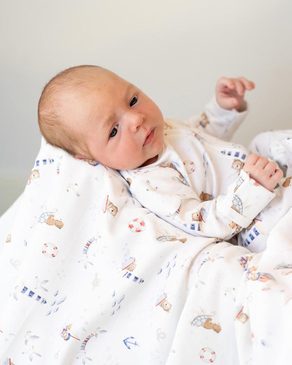 AXEL ORGANIC PRINT  ZIPSUIT