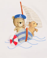 AXEL SAILOR BEAR ORGANIC TEE