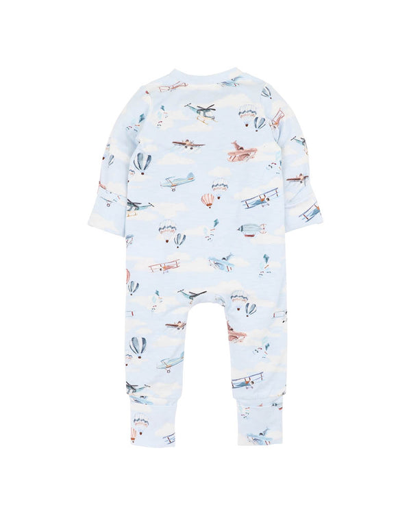 HARLAN PRINT ZIPSUIT