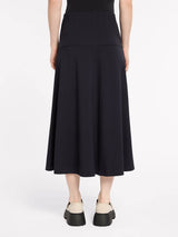 Fit and Flare Ponte Skirt Navy