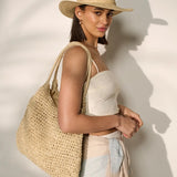 Solana Summer Beach Bag in Natural