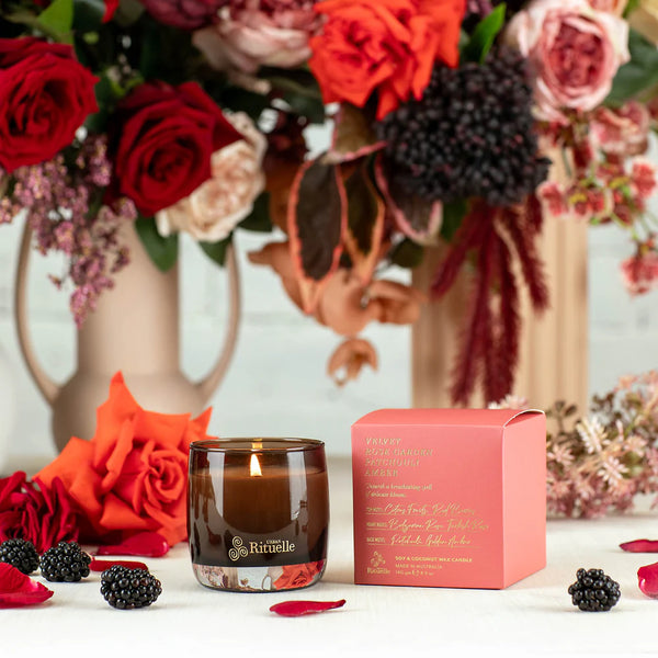 Urban Rituelle-Velvet Rose Garden, Patchouli, Amber Scented Soy Candle