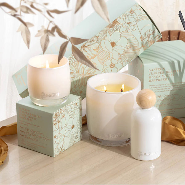 Urban Rituelle-Saffron, Juniper Berries, Black Violet, Raspberry Scented Room & Linen Mist