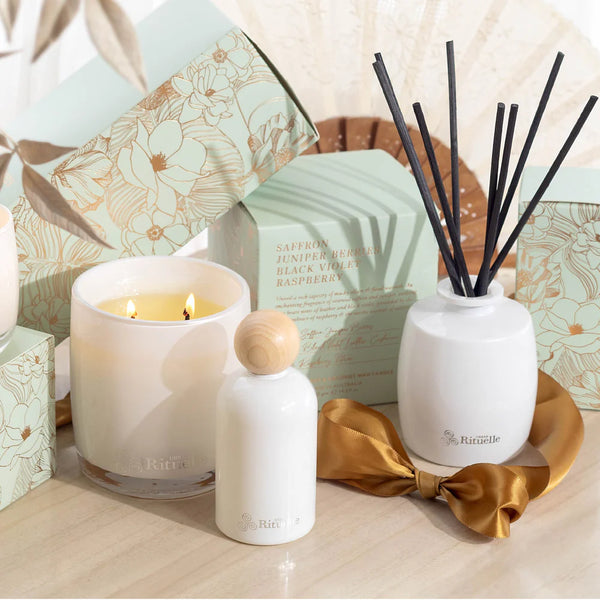 Urban Rituelle-Saffron, Juniper Berries, Black Violet, Raspberry Scented Room & Linen Mist