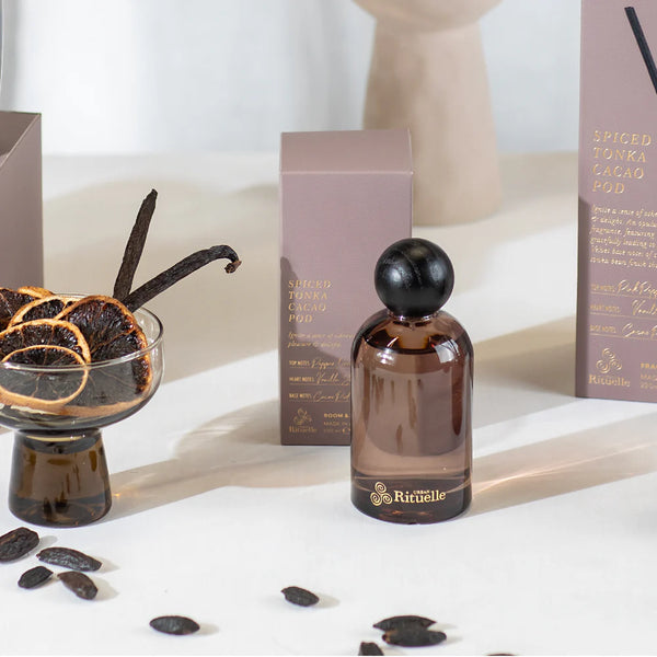 Urban Rituelle-Spiced Tonka, Cacao Pod Scented Room & Linen Mist