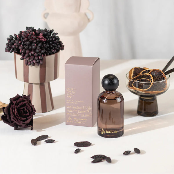 Urban Rituelle-Spiced Tonka, Cacao Pod Scented Room & Linen Mist