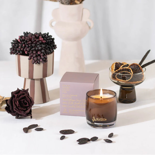 Urban Rituelle-Spiced Tonka, Cacao Pod Scented Soy Candle