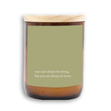 The Commonfolk  Heartfelt Candle - Be Brave