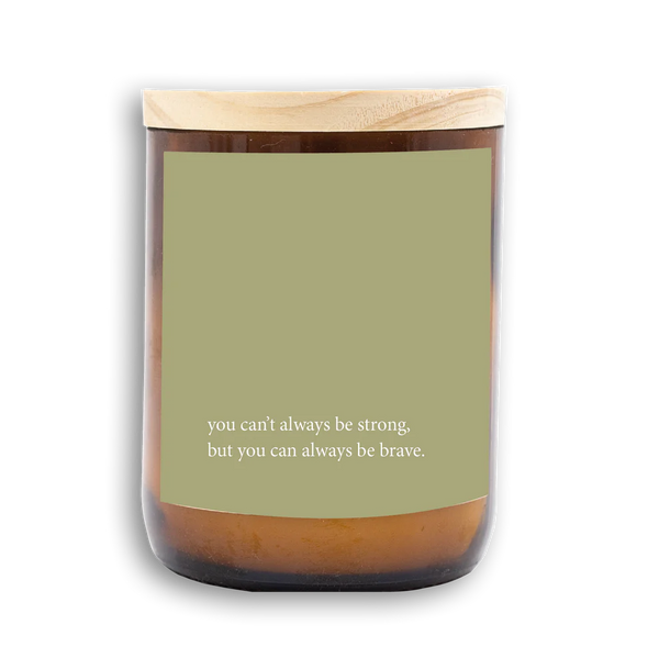 The Commonfolk  Heartfelt Candle - Be Brave