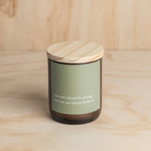 The Commonfolk  Heartfelt Candle - Be Brave