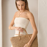 Tressa Beach Straw Bag