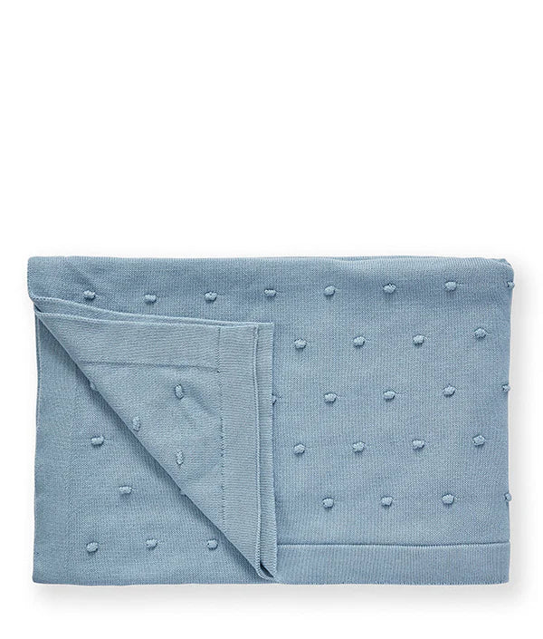 Baby Blanket - Bobble Blue