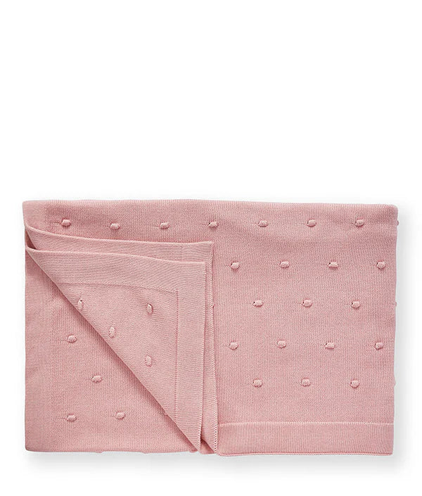 Baby Blanket - Bobble Pink