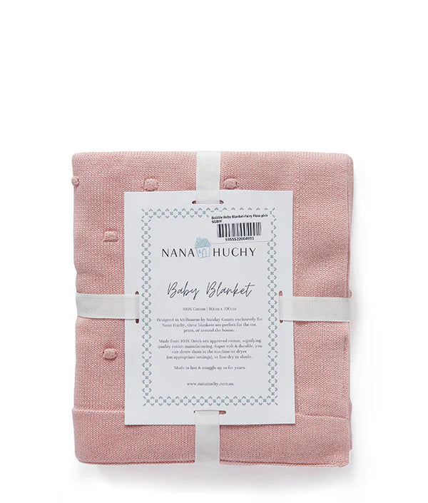 Baby Blanket - Bobble Pink