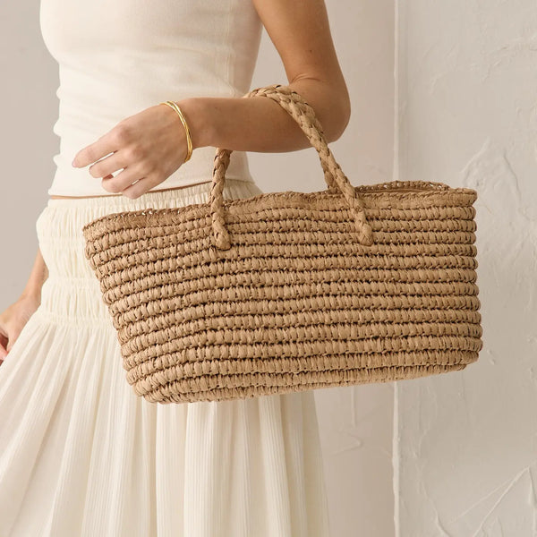 Tressa Beach Straw Bag