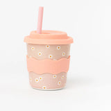 Chino Club-Pink Daisy Babychino Cup 4oz