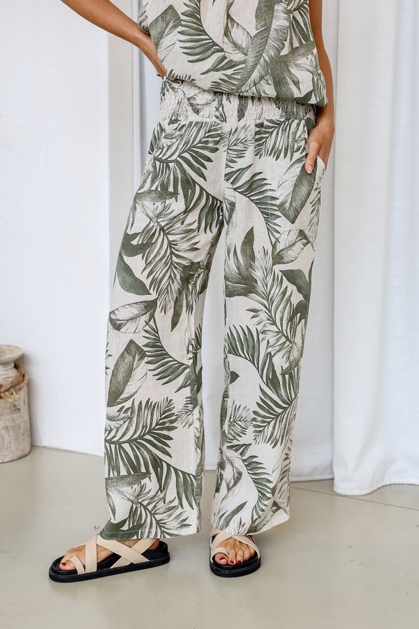 Elastico  Pants Palm
