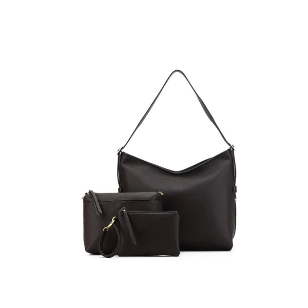 Madeleine  Large 3 Piece Relaxed Hobo Coco