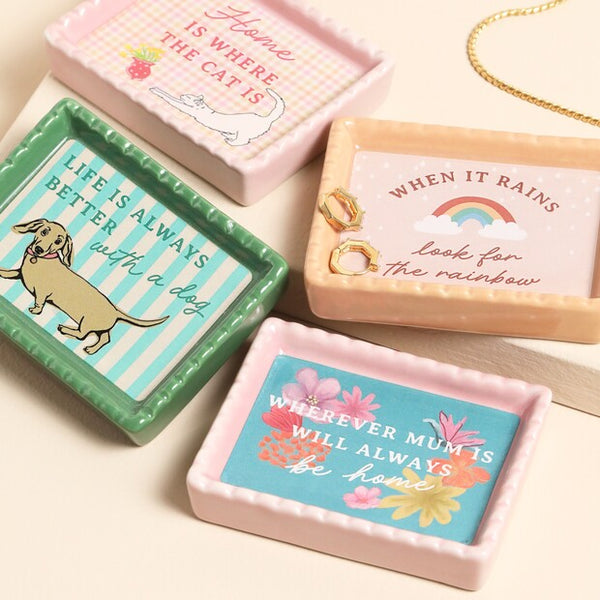 'Better With A Dog' Trinket Dish