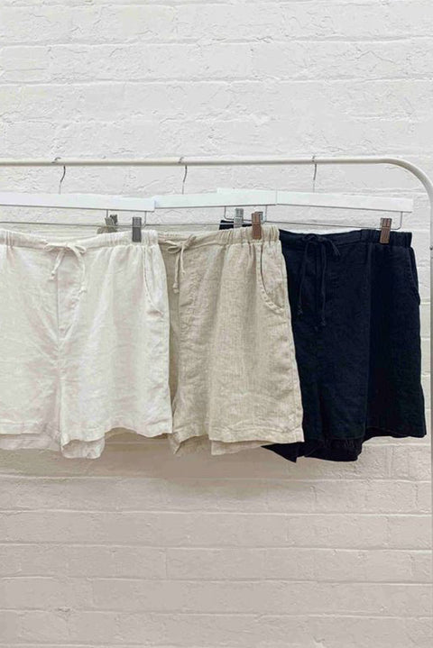 Worthier the Label-Lola Linen Shorts