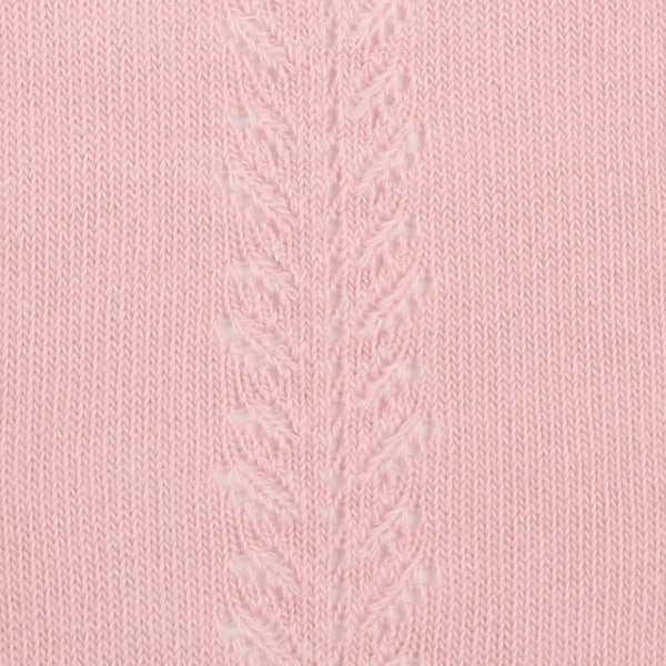 DUSKY PINK OPEN WORK  TIGHTS