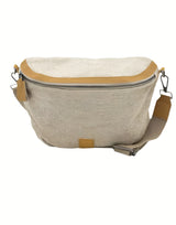 Natural Saddle Bag - Natural