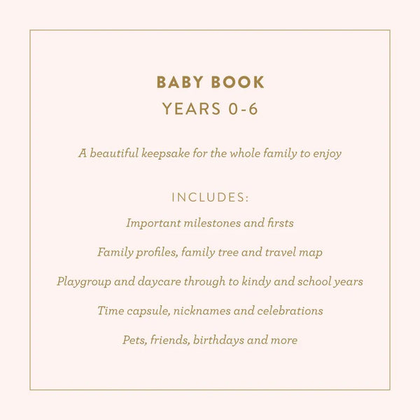 Baby Book-Grey