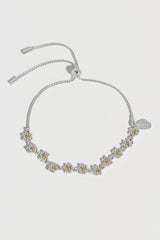 Estella Bartlett-Daisy Chain Amelia Bracelet Gold and Silver Plated