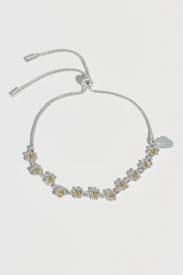 Estella Bartlett-Daisy Chain Amelia Bracelet Gold and Silver Plated