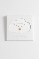 Estella Bartlett- North Star CZ Pendant Gold Plated