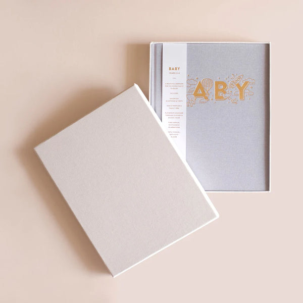 Baby Book-Grey