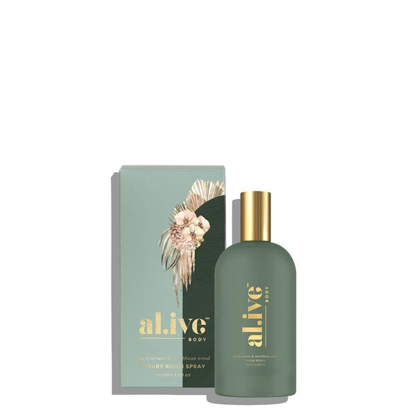al.ive body BLACKCURRANT & CARIBBEAN WOOD ROOM SPRAY - Fig & Little