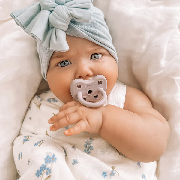 Fox & Fallow-Forget-Me-Not Organic Muslin Wrap Swaddle