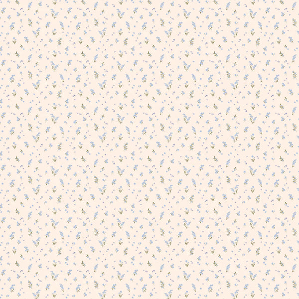 Fox & Fallow-Forget-Me-Not Organic Muslin Wrap Swaddle