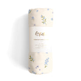 Fox & Fallow-Forget-Me-Not Organic Muslin Wrap Swaddle