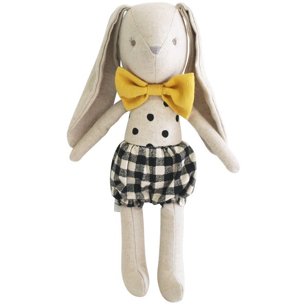 Baby Boy Bunny  Black Check