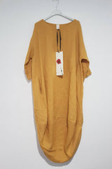 Montaigne- Linen- Scallop- Dress