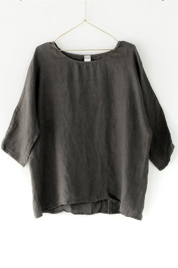 Montaigne-Linen-top-Petrol