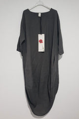 Montaigne- Linen- Scallop- Dress