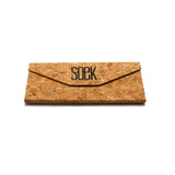 SOEK SCARLETT GREY MIST Grey Lens l Walnut Wood Arms