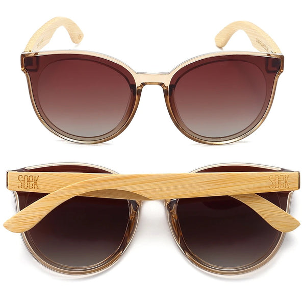 SOEK BELLA CHAMPAGNE l Brown Gradient Lens l Maple Arms