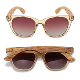 SOEK LILA GRACE CHAMPAGNE l Brown Gradient Lens l Walnut Arms