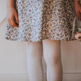 IVORY OPEN WORK  TIGHTS