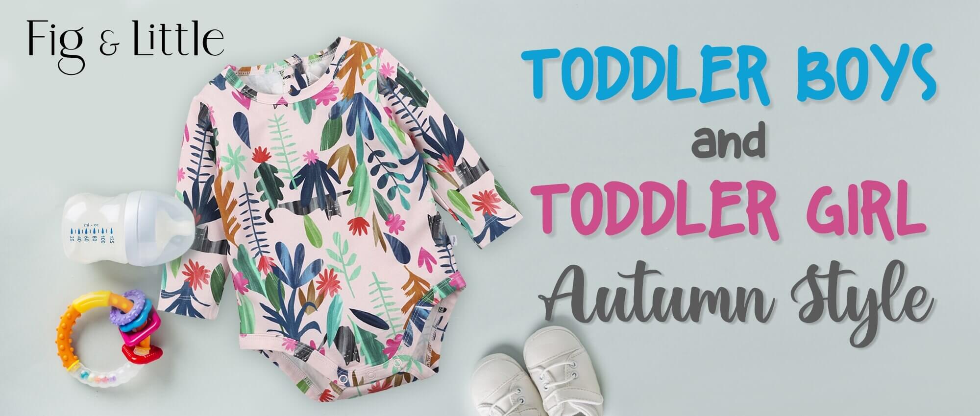 TODDLER BOYS AND TODDLER GIRL AUTUMN STYLES