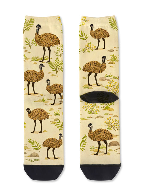 Red Fox Socks-Outback Emu