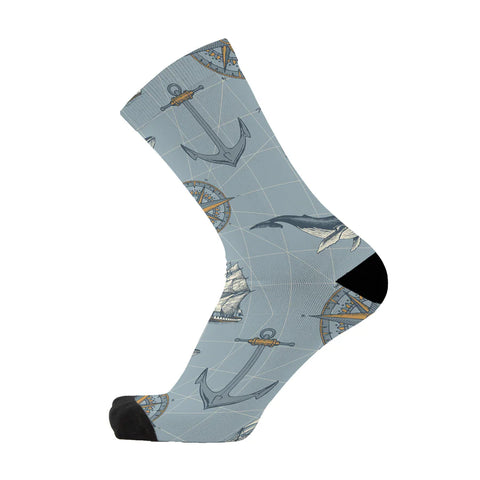 Red Fox Socks-Maritime